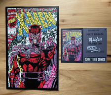 UNCANNY X-MEN #1 SHATTERED VARIANT Signed COA Jim Lee tribute picture