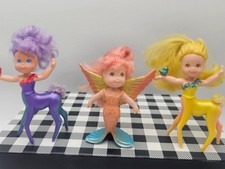 LOT (3) Vintage KENNER Sea Wees SHIMMERS Sunstreak DEERLENE Centaur MERMAID picture
