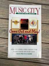 1994 Nashville Music City Vacation Guide Marty Stuart Hard Rock Cafe TN picture