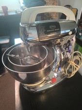 Vintage Scovill Hamilton Beach Mixer Model 25 Stainless Steel  10 Speed EUC USA  picture