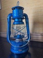 Dietz #76 Original blue Kerosene Lantern Never Used picture