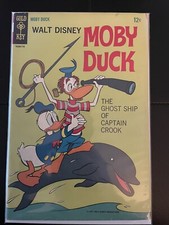 Walt Disney's Moby Duck Issue #1 Comic Book 1967 - Near mint 8.5 picture