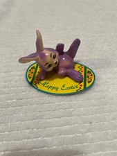 Happy Easter Purple Rabbit Figure on Paper Gifts From Around the World (read) picture