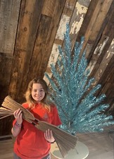 evergleam aluminum Christmas tree sleeves Handmade Paper Quality Replacement picture