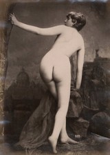 Photo Gaudenzio Marconi Albumen Nude Study from the back 1860 picture