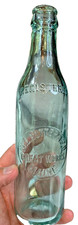 RARE Antique W L Butterfield Embossed Glass Bottle Great Works (Old Town) Maine picture