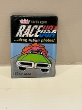 1972 Fleer Race USA Drag Action Photos Wax Pack Sealed picture