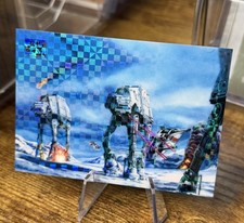 Hoth Battle /10 X-Fractor #72 2025 Topps Chrome Star Wars Galaxy picture