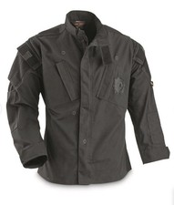 XL Guatemalan Military Surplus Ripstop PNC Uniform Jacket Dark Blue picture