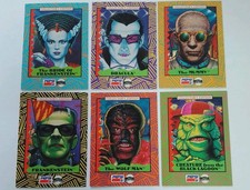 Universal Monster Halloween Party LTD Edition Sealed 6 Card Set Pepsi 1992 picture