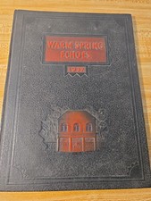 1937 Warm Spring Echoes Berkeley Springs HS Morgan County WV picture