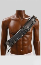 1888 British Boer War .303 Leather Ammunition Bandolier 50 Capacity Reproduction picture