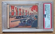 1938 Gum R69 Horrors of War 284 Germany's Amazing Mobile Big Gun Sudetens Border picture