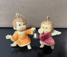 Vintage Angel Christmas Ornaments 2