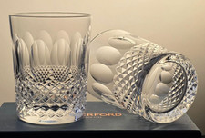 Vintage Waterford Crystal Colleen Double Old-Fashioned Tumblers Made in Ireland picture