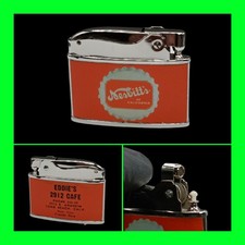 Vintage UNFIRED 1950's Nesbitt's Orange Soda Of California Flat Ad Lighter RARE  picture