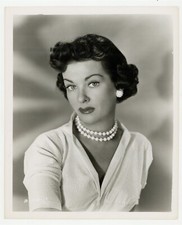 Joan Bennett 1954 Exceptional Portrait Original Studio Glamor Photo Dragnet 9927 picture