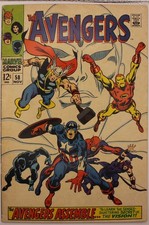 The Avengers #58 (Marvel Comics November 1968) FN 6.0 picture