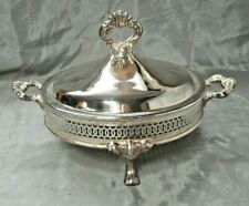 Eales Of Sheffield 1779 Hollowware Covered Casserole Holder #556 Silverplate Box picture