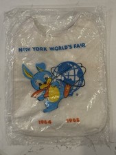 Vintage 1964–1965 New York World’s Fair Baby Bib NOS Unisphere picture