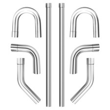 LCGP 2 Inch Stainless Steel Exhaust Kit Mandrel Bend picture