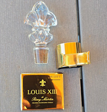 Rémy Martin Louis XIII Fleur-de-Lis Bottle Stopper  Glass picture