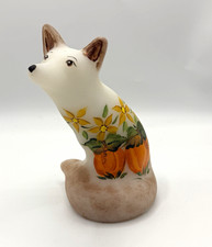 Fenton OOAK Hand Painted Wolf  Figurine Signed Melissa  Caplinger 2026 picture