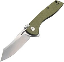 CJRB Kicker Recoil-Lock Green G10 Folding D2 Steel Pocket Knife  picture