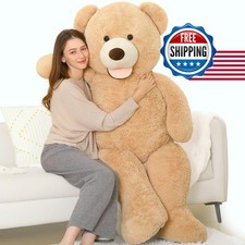 MorisMos Giant Teddy Bear, 51 Inch Large Stuffed Bears Sweet Smile picture