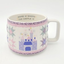 Disney Parks 2026 Castle Quilt Mug Home Is Where The Castle Is WDW Pink Purple picture