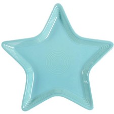 Homer Laughlin Fiesta Turquoise Star Shaped Plate 12016349 picture