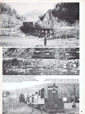 Norfolk Western GP9s 501 & 681 W Jefferson Wye North Carolina Diesels Mag Images picture