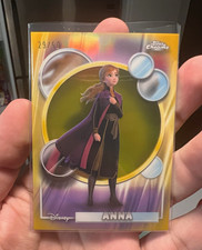 2026 Topps Chrome Disney Anna Gold /50 #169 Frozen ❄️ picture