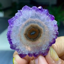 39G Natural high-quality Amethyst agate quartz cluster slice crystal mineral picture