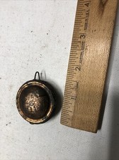 Vintage Antique Unmarked Mantle Clock Weight  PARTS REPAIR picture