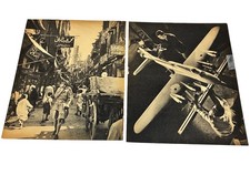 Lot of 7 Original Fortune Magazine Pages From Sept 1944 WWII era with Images. picture