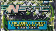 Vintage 2000 NSYNC 7 Ncredible Trading Cards Topps New In Package Sealed picture