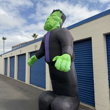 Gemmy 12ft Halloween Airblown Inflatable Frankenstein 2012 Read picture