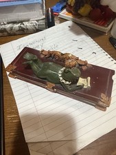 Vintage Figurine Resin Reading Frog on Book Desk Accessory picture