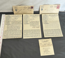 Lot vtg AMERICAN ORDER of PIONEERS 1930s Documents Signatures BOONE BULLETIN picture