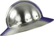 Medieval Kettle Hat Helmet 13th Century with Leather Liner Viking Helmet Knight picture
