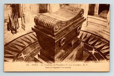 B&W Postcard Invaldes Paris France Tomb of Napoleon picture