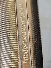 Vintage Eversharp Skyline BlackFountain Pen 14K Gold Nib Gold Trim 40's picture