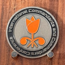 ICCC 2023 Rotterdam Netherlands Conference Double Sided Challenge Coin  M#39 picture