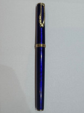 Vintage Platinum Belage Fountain Pen 14K Gold Blue Made in Japan picture