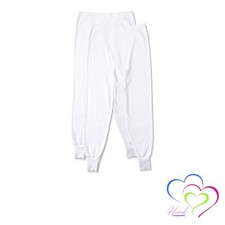 Gunze Men's RP28022 Long Pants Front Opening Far Infrared Processing picture