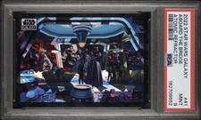 🔥81/150 2022 Topps Chrome Star Wars Galaxy Aboard the Bridge Atomic Darth Vader picture