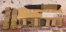 GERBER LMF II  INFANTRY KNIFE WITH SHEATH Brown OR Black Plain OR Serrated *NEW* picture