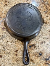 Vtg Griswold 5 Cast Iron Skillet Heat Ring Slant Logo Erie Pa 724 No Wobble picture