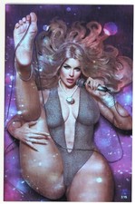 POWER HOUR#3 SHIKARII PATREON DISCO QUEEN BOX EXCLUSIVE FOIL #2/15 NM+ picture